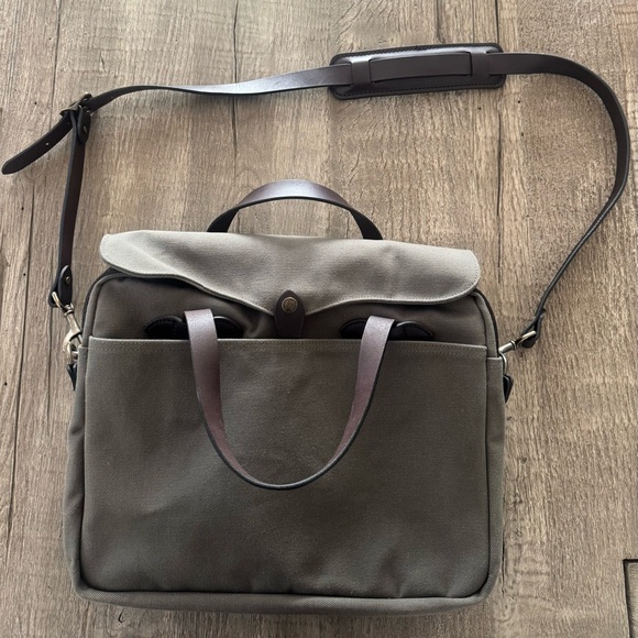 Filson Rugged Twill Original Briefcase - Picture 7 of 9